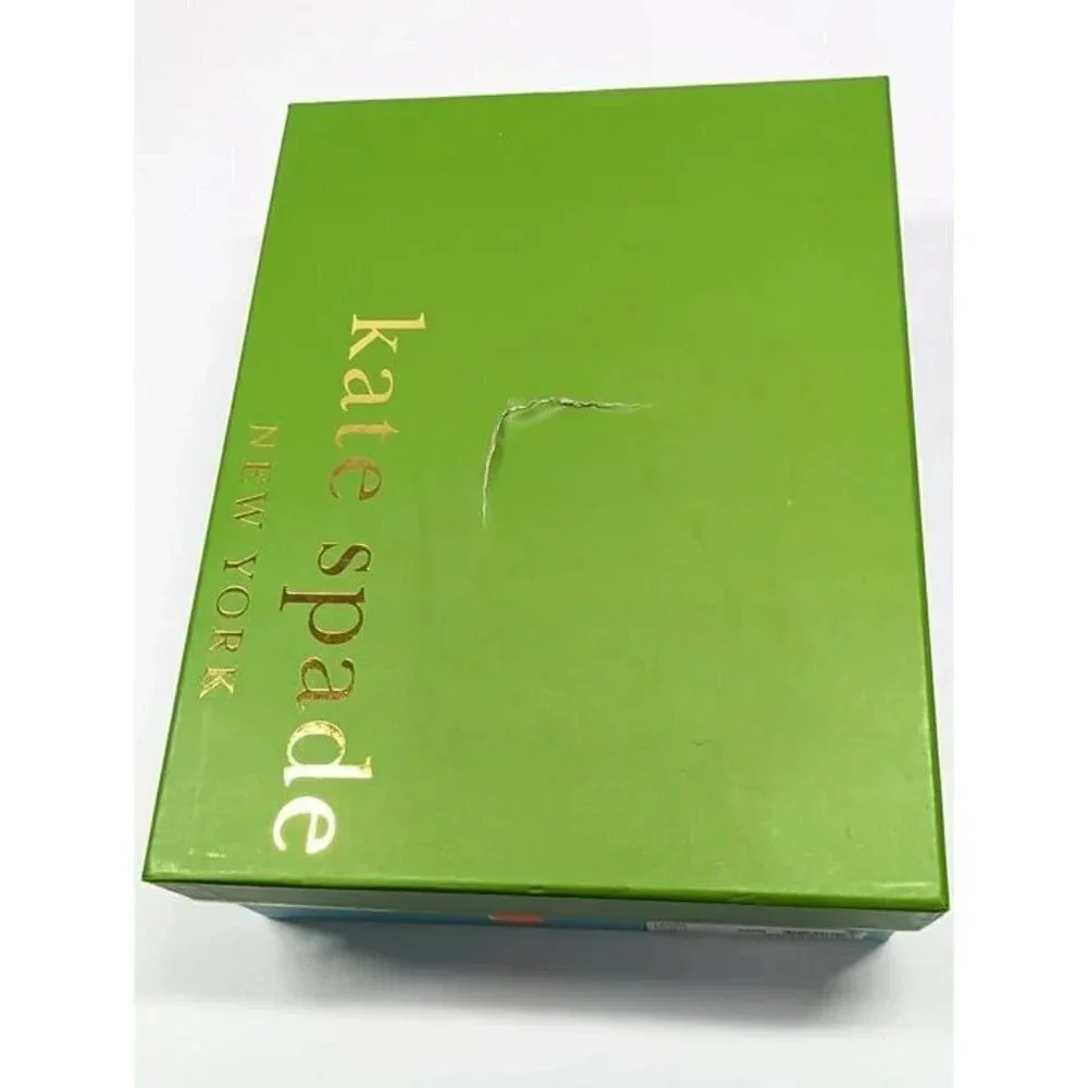 Kate Spade Women's Lonnie Leopard Calf Hair Wedge Sandals Size 6 M (MSRP $198)